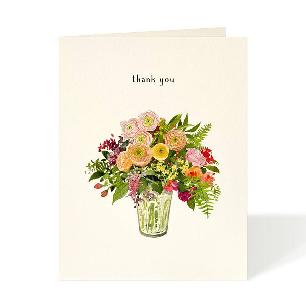 Sunrise Bouquet - Thank You Card