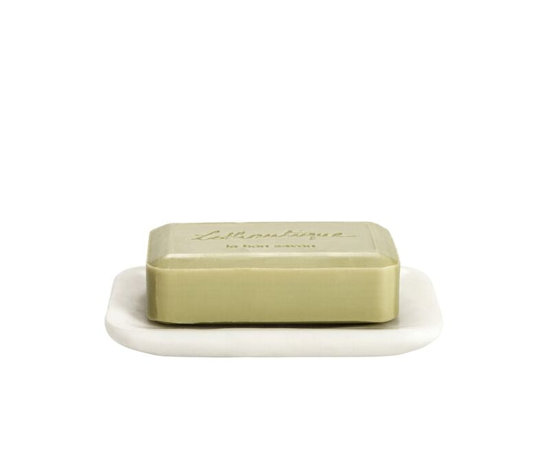 Rounded Marble Soap Dish - Belle De Provence